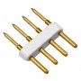 GLOBOSTAR® EPIWIDE-B 70545 Καρφάκι Σύνδεσης για Ταινία LED Αδιάβροχο IP65 - Λευκό - Μ2.2 x Π1.7 x Υ0.4cm