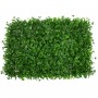 GLOBOSTAR® CLOVER 78411 Τεχνητό Πάνελ Φυλλωσιάς / Κάθετος Κήπος Τριφύλλι & Νάνος Φτέρη - Πράσινο - Μ60 x Π8 x Υ40cm