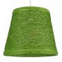 GLOBOSTAR® PLAYROOM 00864 Vintage Κρεμαστό Φωτιστικό Οροφής με Ντουί 1 x E27 AC 220-240V IP20 - Πράσινο - Μ32 x Π32 x Υ27cm