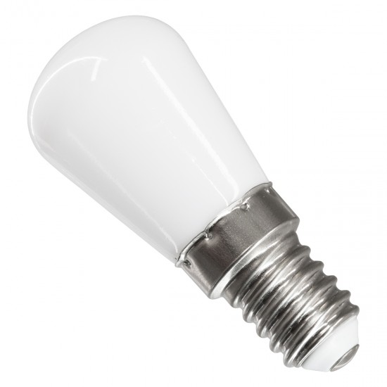 GloboStar® 76057 Λάμπα E14 S6 LED SMD 2835 3W 290lm 320° AC 230V Ψυγείου Ψυχρό Λευκό 6000K