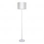 GLOBOSTAR® ASHLEY 00823 Μοντέρνο Επιδαπέδιο Φωτιστικό με Ντουί 1 x E27 AC 220-240V IP20 - Λευκό - Μ35 x Π35 x Υ145cm