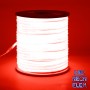 GLOBOSTAR® NEOTUBE 70593 Ταινία Neon Flex LED 12W/m 600lm/m 360° DC 220-240V Αδιάβροχο IP65 120 x SMD2835 Chip/m Κόκκινο Dimmable - Sanan SMD Chip - Μ100 x Π1.3 x Υ1.3cm - 3 Χρόνια Εγγύηση
