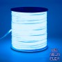 GLOBOSTAR® NEOTUBE 70595 Ταινία Neon Flex LED 12W/m 600lm/m 360° DC 220-240V Αδιάβροχο IP65 120 x SMD2835 Chip/m Μπλε Dimmable - Sanan SMD Chip - Μ100 x Π1.3 x Υ1.3cm - 3 Χρόνια Εγγύηση