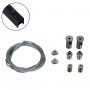 GLOBOSTAR® SUSPENSION 70899 Σύστημα Κρέμασης με 2 Ρυθμιζόμενες Ντίζες & Εξαρτήματα Ειδικό για Προφίλ Αλουμινίου - Μ1 x Π1 x Υ200cm