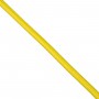 GloboStar® 77606 Στρογγυλό Υφασμάτινο Καλώδιο 1m 2 x 0.75mm² Κίτρινο