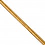 GLOBOSTAR® DECOCABLE 77608 Υφασμάτινο Καλώδιο 2 x 0.75mm² IP20 - Χρυσό - Μ100 x Π0.6 x Υ0.6cm
