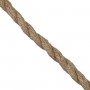 GLOBOSTAR® DECOCABLE 77644 Τριχιά Στριφτό Καλώδιο 2 x 0.75mm² IP20 - Μπεζ - Μ100 x Π1.5 x Υ1.5cm