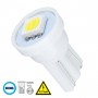 GLOBOSTAR® W5W-T10 81044 Λάμπα W5W T10 LED 0.12W 12lm 120° DC 12V IP20 Ψυχρό Λευκό 6000K - 1 x Epistar SMD5050 Chip - Μ1.1 x Π1.1 x Υ1.7cm - 1 Χρόνο Εγγύηση