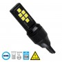 GloboStar®  81133 Λάμπα Αυτοκίνητου T15 - W16W 2nd Generation Can-Bus Series LED 12 SMD 3030 3W 440lm 360° DC 12V IP20 Ψυχρό Λευκό 6000K
