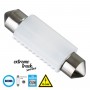 GLOBOSTAR® C5W 81334 Σωληνωτή Λάμπα C5W 39mm CANbus LED 1.92W 100lm 120° DC 12-24V IP20 Ψυχρό Λευκό 6000K - 2 x Epistar SMD3030 Chip - Μ3.9 x Π1.2 x Υ1cm - 1 Χρόνο Εγγύηση