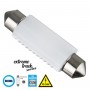 GLOBOSTAR® C5W 81335 Σωληνωτή Λάμπα C5W 42mm CANbus LED 1.92W 100lm 120° DC 12-24V IP20 Ψυχρό Λευκό 6000K - 2 x Epistar SMD3030 Chip - Μ4.2 x Π1.2 x Υ1cm - 1 Χρόνο Εγγύηση