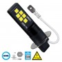 GLOBOSTAR® H3 81445 Λάμπα H3 CANbus LED 4W 440lm 360° DC 12V IP20 Ψυχρό Λευκό 6000K - 12 x Epistar SMD3030 Chip - Μ2.2 x Π2.2 x Υ4.8cm - 1 Χρόνο Εγγύηση