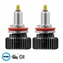 GloboStar® 82064 H8 360° Extreme Line KIT Βασικού Φωτισμού Αυτοκινήτου & Φορτηγού 3rd Generation Can-Bus Extreme Truck Series LED CREE CXB COB 120W 16800lm DC 9-32V Αδιάβροχο IP66 Ψυχρό Λευκό 6000K