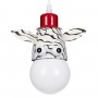 GLOBOSTAR® ZEBRA 00639 Παιδικό Κρεμαστό Φωτιστικό Οροφής με Ντουί 1 x E27 AC 220-240V IP20 - Πολύχρωμο - Μ19 x Π10.5 x Υ13.5cm