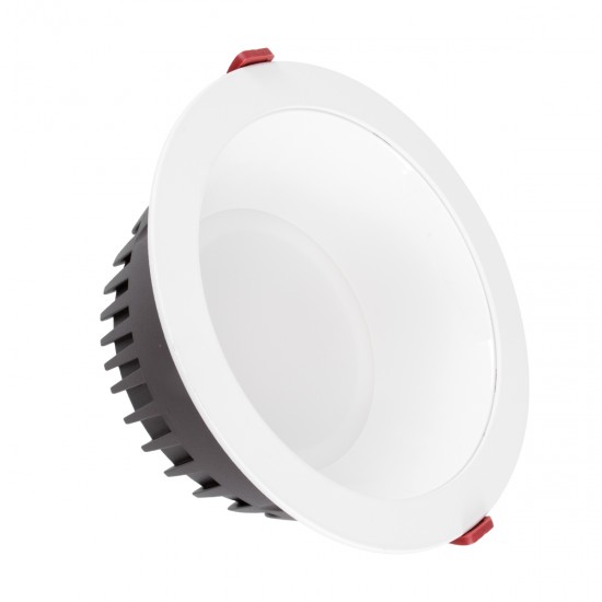 GLOBOSTAR® PANELCO 60196 Χωνευτό Downlight Panel Οροφής LED 42W 4830lm 60° AC 220-240V IP20 Θερμό Λευκό 2700K - Osram COB Chip & TÜV SÜD Driver - Λευκό Γαλακτερό - Μ22 x Π22 x Υ9.5cm / Q20cm - 5 Χρόνια Εγγύηση