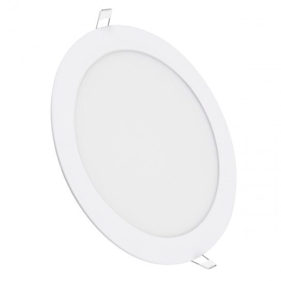 GLOBOSTAR® PANELO 60189 Χωνευτό Panel Οροφής LED 20W 2120lm 120° AC 220-240V IP20 Φυσικό Λευκό 4500K - Lumileds SMD Chip & TÜV SÜD Driver - Λευκό Γαλακτερό - Μ22.2 x Π22.2 x Υ1.9cm / Q20cm - 3 Χρόνια Εγγύηση