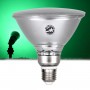 GLOBOSTAR® GARDENPAR 60230 Σποτ E27 PAR38 Σκληρού Υάλου LED 18W 900lm 60° AC 220-240V Αδιάβροχο IP65 Πράσινο - Μ12 x Π12 x Υ13cm - 3 Χρόνια Εγγύηση