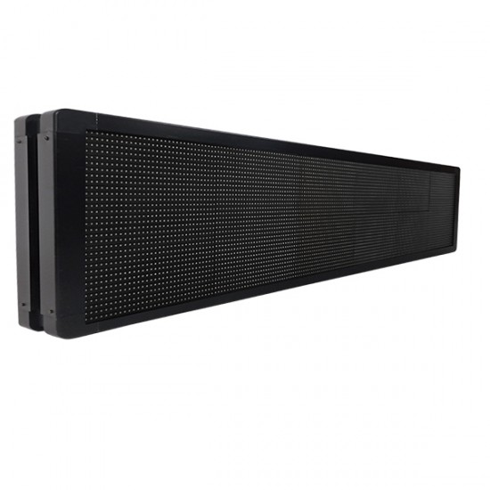 GLOBOSTAR® DISPLAY 90330 Κυλιόμενη Ψηφιακή Επιγραφή Διπλής Όψης 160x32cm P10 160x32 Pixel LED 500W AC 220-240V Αδιάβροχο IP65 Ψυχρό Λευκό 6000K - WiFi Control μέσω FK APP - Αισθητήρας Θερμοκρασίας & Υγρασίας - Μ168 x Π12 x Υ40cm - 2 Χρόνια Εγγύηση