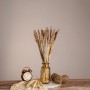 GloboStar® BROOMCORN 36540 Αποξηραμένο Φυτό Γλυκό Σόργο - Μπουκέτο Διακοσμητικών Κλαδιών Μπεζ - Καφέ Υ60cm - Σετ 20 τμχ