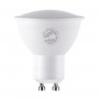 GLOBOSTAR® FLOODO 60102 Σποτ GU10 MR16 LED 8W 800lm 120° AC 220-240V IP20 Ψυχρό Λευκό 6000K - Bridgelux SMD Chip - Μ5 x Π5 x Υ5.8cm - 3 Χρόνια Εγγύηση