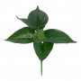 GloboStar® POTHOS 78266 Τεχνητό Φυτό Πόθος - Μπουκέτο Διακοσμητικών Φυτών - Κλαδιών με Φύλλωμα Πράσινο Υ28cm