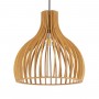 GLOBOSTAR® SCANDINAVIA 01697 Boho Κρεμαστό Φωτιστικό Οροφής με Ντουί 1 x E27 AC 220-240V IP20 - Μπεζ - Μ35 x Π35 x Υ35cm