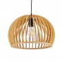 GLOBOSTAR® SCANDINAVIA 01698 Boho Κρεμαστό Φωτιστικό Οροφής με Ντουί 1 x E27 AC 220-240V IP20 - Μπεζ - Μ33 x Π33 x Υ20cm