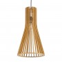 GLOBOSTAR® SCANDINAVIA 01700 Boho Κρεμαστό Φωτιστικό Οροφής με Ντουί 1 x E27 AC 220-240V IP20 - Μπεζ - Μ25 x Π25 x Υ45cm