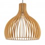 GLOBOSTAR® SCANDINAVIA 01701 Boho Κρεμαστό Φωτιστικό Οροφής με Ντουί 1 x E27 AC 220-240V IP20 - Μπεζ - Μ45 x Π45 x Υ45cm