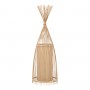 GLOBOSTAR® AZORES 01753 Boho Επιδαπέδιο Φωτιστικό με Ντουί 1 x E27 AC 220-240V IP20 - Μπεζ - Μ30 x Π30 x Υ90cm