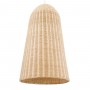 GLOBOSTAR® FAROL 01746 Boho Κρεμαστό Φωτιστικό Οροφής με Ντουί 1 x E27 AC 220-240V IP20 - Μπεζ - Μ60 x Π60 x Y100cm
