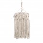 GLOBOSTAR® CONGO 36206 Boho Κρεμαστό Φωτιστικό Οροφής με Ντουί 1 x E27 AC 220-240V IP20 - Μπεζ - Μ30 x Π30 x Υ50cm