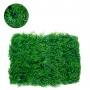 GLOBOSTAR® ALGELICA 78435 Τεχνητό Πάνελ Φυλλωσιάς / Κάθετος Κήπος Φύλλα Αγγελικής - Πράσινο - Μ60 x Π8 x Υ50cm