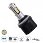 GLOBOSTAR® H27W/1 81455 Λάμπα H27W/1 PG13/880 CANbus LED 2.8W 300lm 360° DC 12V IP20 Ψυχρό Λευκό 6000K - 30 x Epistar SMD4014 Chip - Μ2.6 x Π2.6 x Υ5.7cm - 1 Χρόνο Εγγύηση