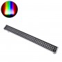 GLOBOSTAR® WASHERGAIA 90218 Μπάρα Φωτισμού Wall Washer LED 216W 18360lm 10° DC 24V Αδιάβροχο IP67 Πολύχρωμο RGBW Dimmable DMX512 - Bridgelux SMD Chip - Ασημί - Μ100 x Π10.2 x Υ9.5cm - 3 Χρόνια Εγγύηση