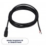 GLOBOSTAR® STRIPDC 70748 Ταχυσύνδεσμος DC Jack 5.5x2.1mm Θηλυκός IP20 - Μαύρο - Μ200 x Π2.1 x Υ2.1cm