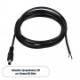 GLOBOSTAR® STRIPDC 70749 Ταχυσύνδεσμος DC Jack 5.5x2.1mm Αρσενικός IP20 - Μαύρο - Μ200 x Π2.1 x Υ2.1cm