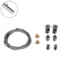 GLOBOSTAR® SUSPENSION 70897 Σύστημα Κρέμασης με 2 Ρυθμιζόμενες Ντίζες & Εξαρτήματα Ειδικό για Προφίλ Αλουμινίου - Μ1 x Π1 x Υ200cm