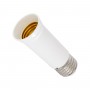 GLOBOSTAR® ADAPTOR 78981 Αντάπτορας/Επέκταση από Ντουί E27 σε E27 IP20 - Μ3.8 x Π3.8 x Υ9.5cm