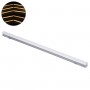 GLOBOSTAR® DIGIBAR 90213 Ψηφιακή Pixel Addressable Facade Μπάρα LED 12W 840lm 180° DC 24V Αδιάβροχο IP65 8 x Pixel Θερμό Λευκό 2700K Dimmable DMX512 SPI/TTL Protocol IC UCS512C0 - Bridgelux SMD Chip - Ασημί με Λευκό Γαλακτερό Κάλυμμα - Μ100 x Π3 x Υ4.5cm - 3 Χρόνια Εγγύηση