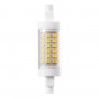 GLOBOSTAR® TUBINI 60394 Λάμπα R7S 78mm LED 7W 819lm 360° AC 220-240V IP20 Φυσικό Λευκό 4500K - Lumileds SMD Chip - Μ7.8 x Π2 x Υ2cm - 3 Χρόνια Εγγύηση
