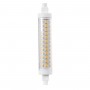 GLOBOSTAR® TUBINI 60398 Λάμπα R7S 118mm LED 12W 1356lm 360° AC 220-240V IP20 Θερμό Λευκό 2700K - Lumileds SMD Chip - Μ11.8 x Π2.2 x Υ2.2cm - 3 Χρόνια Εγγύηση