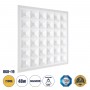 GLOBOSTAR® ZEUS 60970 Χωνευτό Panel Οροφής 60x60 με Anti Glare Reflector LED 48W 6960lm 120° CRI≥85Ra UGR<19 AC 220-240V IP20 Θερμό Λευκό 2700K - Lumileds SMD Chip & TÜV SÜD Driver - Λευκό Γαλακτερό - Μ60 x Π60 x Υ3.3cm / Q56 x 56cm - 5 Χρόνια Εγγύηση
