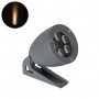 GLOBOSTAR® TREESPO 90468 Φωτιστικό Σποτ για Φυτά - Δέντρα LED 12W 1260lm 15° DC 24V Αδιάβροχο IP67 Ultra Θερμό Λευκό 2200K Dimmable - Bridgelux SMD Chip - Γκρι Ανθρακί - Μ9 x Π11 x Υ9cm - 3 Χρόνια Εγγύηση