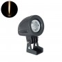 GLOBOSTAR® TREEDITA 90474 Φωτιστικό Σποτ για Φυτά - Δέντρα LED 3W 330lm 8° DC 24V Αδιάβροχο IP67 Θερμό Λευκό 2700K Dimmable - Bridgelux SMD Chip - Γκρι Ανθρακί - Μ5.7 x Π6.5 x Υ9.8cm - 3 Χρόνια Εγγύηση