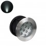 GLOBOSTAR® UNDERWATERTUNI 90421 Υποβρύχιο Χωνευτό Σποτ για Σιντριβάνια/Πισίνες LED 12W 1200lm 30° DC 24V Αδιάβροχο IP68 Ψυχρό Λευκό 6000K Dimmable - Bridgelux SMD Chip - Ανοξείδωτο Ατσάλι SS304 - Μ18 X Π18 x Υ11cm / Q17.5 - 3 Χρόνια Εγγύηση