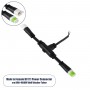 GLOBOSTAR® WWCONNECTOR 90709 5 Pin Σύνδεσμος Τροφοδοσίας I για Wall Washers & Προβολείς με Είσοδο 1 x Αρσενικό Βύσμα & Έξοδο 1 x Θηλυκό Βύσμα Αδιάβροχο IP65 - Μαύρο - Μ20 x Π11.5 x Υ1.5cm