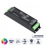 GLOBOSTAR® SKYDANCE-D4-P 70669 DC DMX Master Dimmer / Controller / Decoder Υψηλής Ταχύτητας με 4 x 8A 384W Κανάλια 12-48V 32.5A 1152W Max IP20 - DMX512 & RDM - Μ17.5 x Π4.5 x Υ2.8cm - 5 Χρόνια Εγγύηση