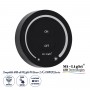 GLOBOSTAR® MiBOXER-FUT087-B 71403 Ασύρματο Χειριστήριο Αφής 1 Ζώνης DC 3V(2 x AAA) IP20 - RF 2.4GHz - Μαύρο - Μ8 x Π8 x Υ1.8cm - 3 Χρόνια Εγγύηση