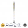 GLOBOSTAR® TUBIS 99020 Λάμπα Σωλήνας E27 T30 LED 8W 800lm 360° AC 220-240V IP20 Θερμό Λευκό 2700K Dimmable - Long Filament Chip - Διάφανο - Μ3 x Π3 x Υ30cm - 3 Χρόνια Εγγύηση